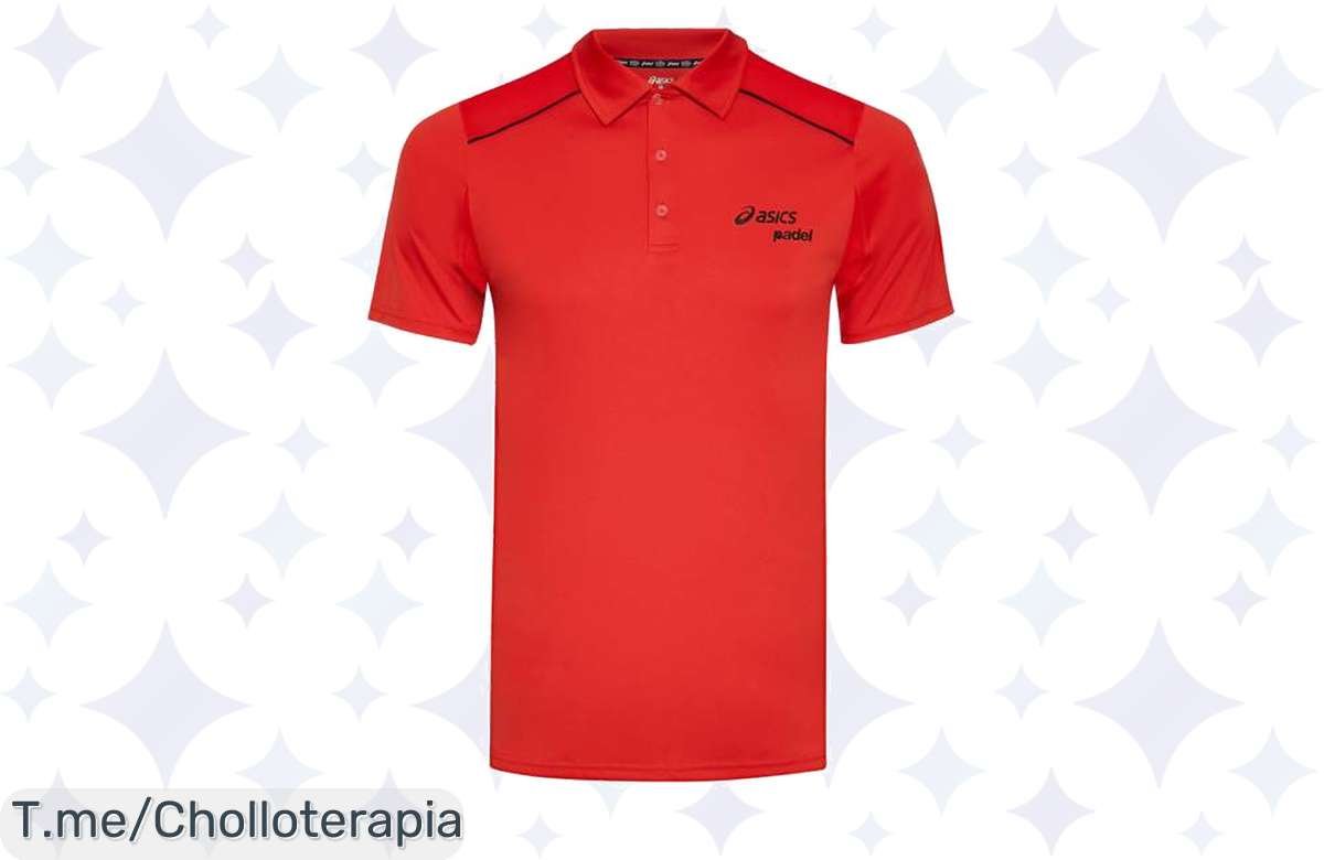 ¡Oferta Flash! Polo ASICS Motion Dry para Hombre a Precio de Locura – ¡No lo Dejes Pasar!