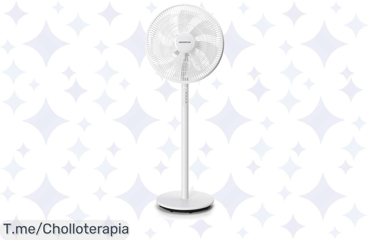 ¡Oferta Irresistible: Ventilador de Pie Silencioso Tirado de Precio!