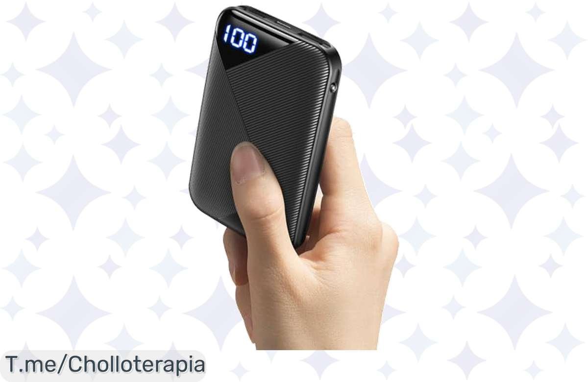 ¡Oferta Loca! Batería Externa EAFU 10000mAh con Carga Rápida y Linterna a Precio de Risa, ¡Corre!