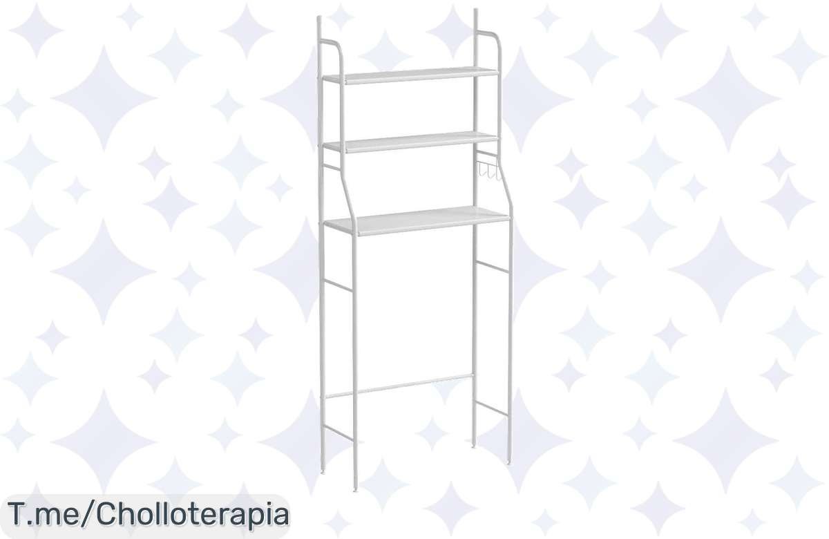 ¡Oferta Loca! Estantería sobre Wc: Organiza tu baño y ahorra espacio por dos duros, ¡date prisa!