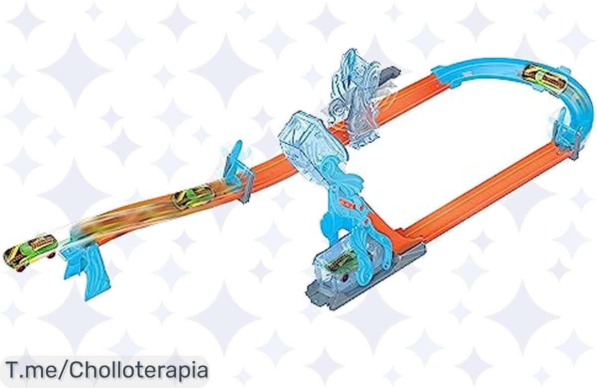 ¡Oferta Loca! Hot Wheels Track Builder al Mejor Precio: ¡Arma Pistas Épicas y Pásala en Grande!