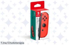 ¡Oferta Loca! Nintendo JoyCon Rojo Neón, super fácil y mega barato, ¡corre!