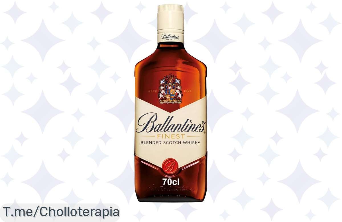 ¡Oferta Locura de Ballantine’s Finest Whisky – 70cl a Preciazo!