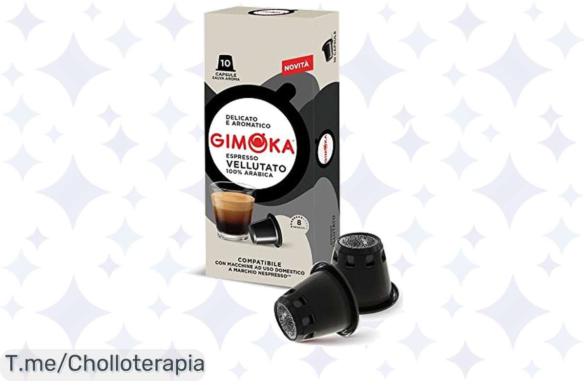 ¡Oferta Relámpago! 100 Cápsulas de Café Vellutato 100% Arábica a Precio Irresistible