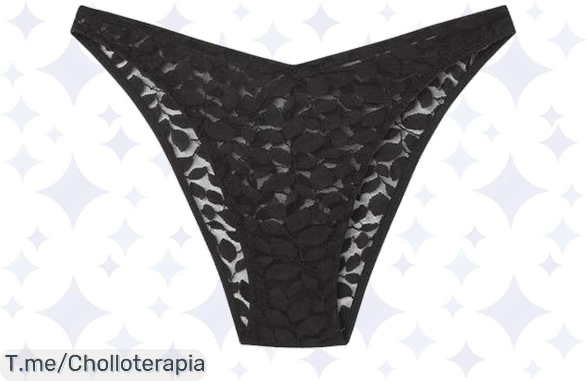 ¡Oferta Relámpago! Braguita de Encaje Women’Secret Súper Cómoda a Precio de Risa