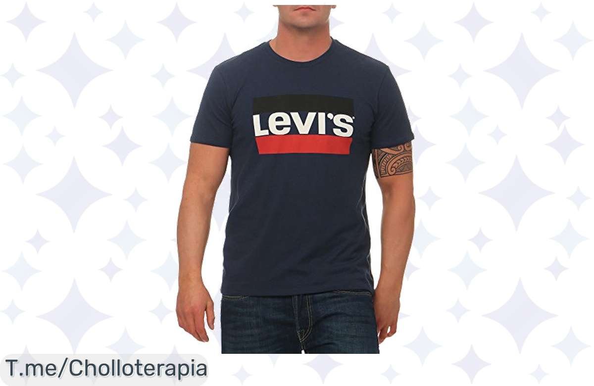 ¡Oferta Relámpago: Camiseta Levi’s Icono Tirada de Precio, Corre!