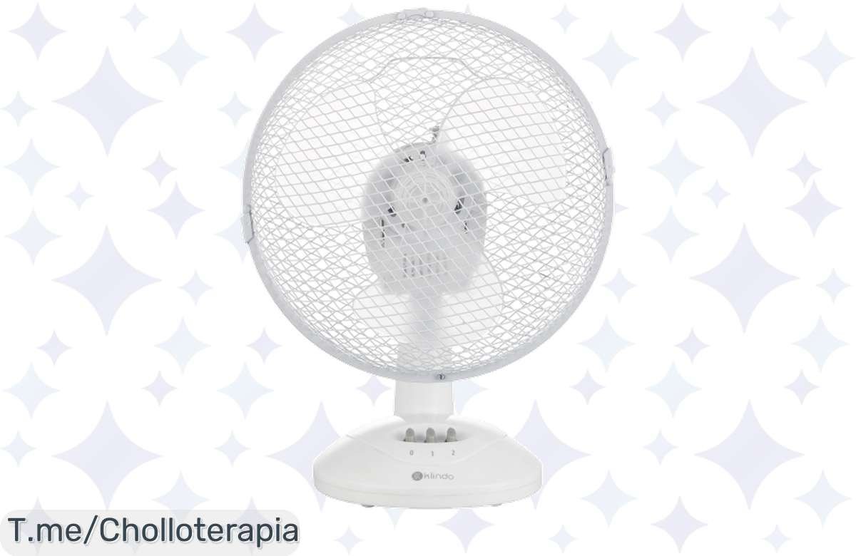 ¡Oferta Relámpago: Ventilador Klindo KDF30-22 a Precio de Risa!