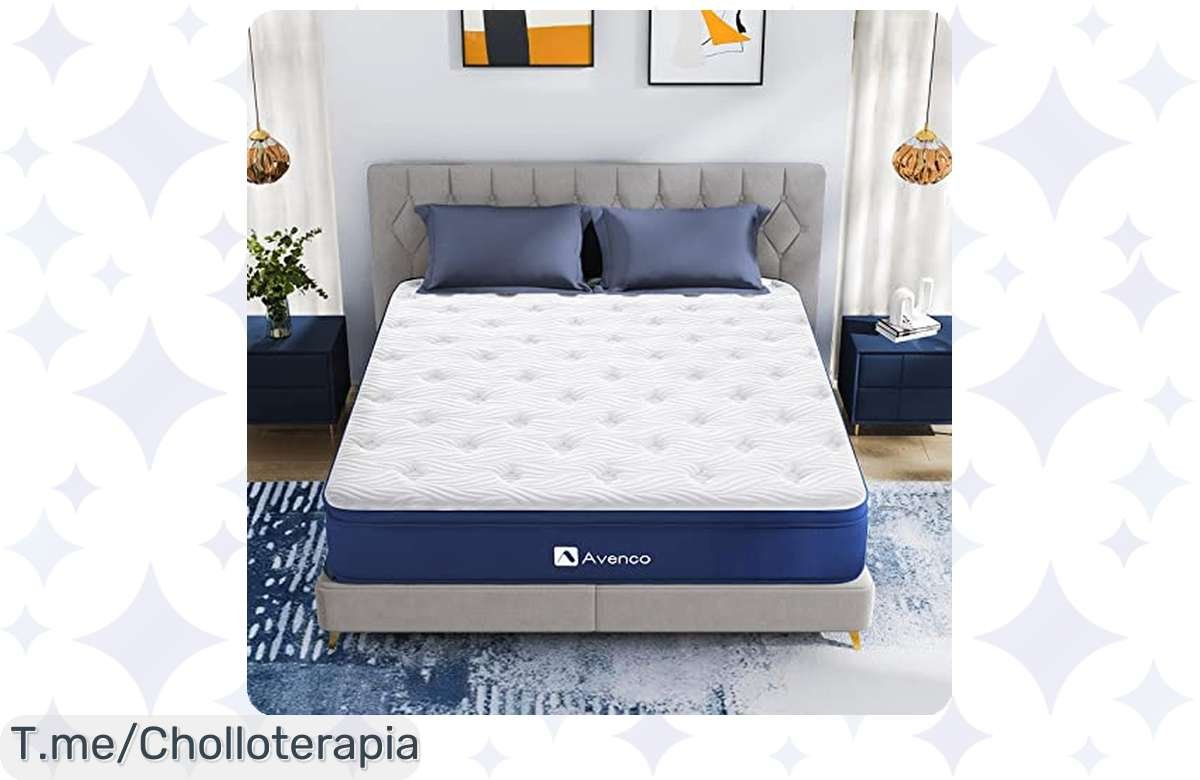 ¡Oferta Top! Colchón Avenco 135x190cm a Precio de Risa Comodidad de Lujo, ¡No Te Lo Pierdas!