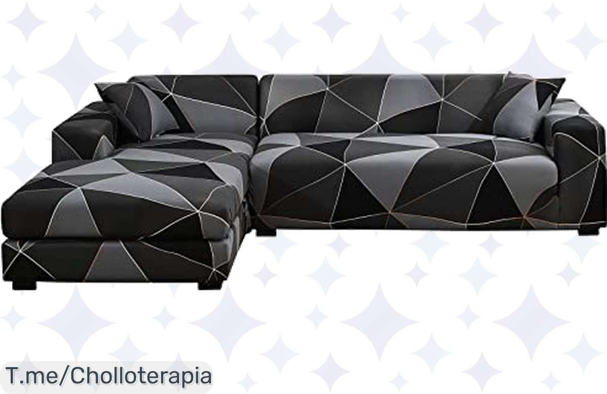¡Oferta Top! Fundas Elásticas para Sofá en L a Precios que Vuelan