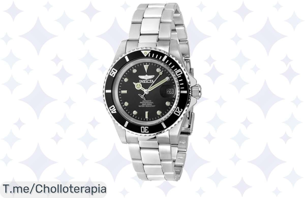¡Oferta bomba! Reloj Invicta Pro Diver acero inoxidable, lujo resistente y barato, ¡corre a por él!