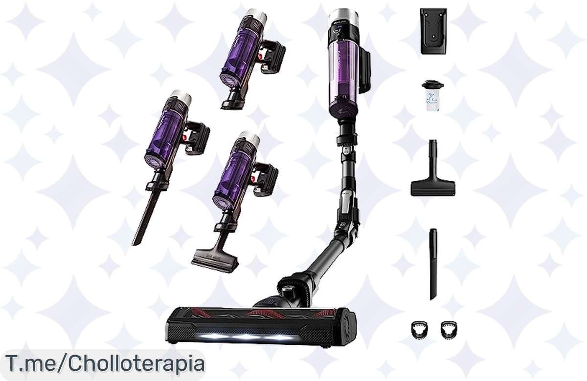 ¡Oferta bomba! Rowenta Xforce Flex 9.60 Allergy: La aspiradora todoterreno a precio rebajado. ¡Corre que vuela!