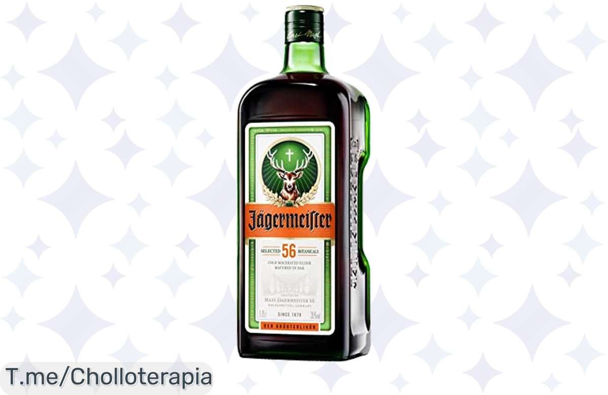¡Oferta brutal! Jagermeister 1750 ml: El toque perfecto para tus fiestas, ¡no lo dejes pasar!