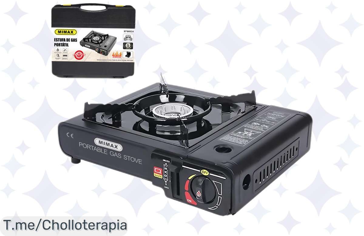 ¡Oferta de locura! Hornillo Camping MIMAX 2900 W, precio nunca visto – ¡Corre antes de que se agote!