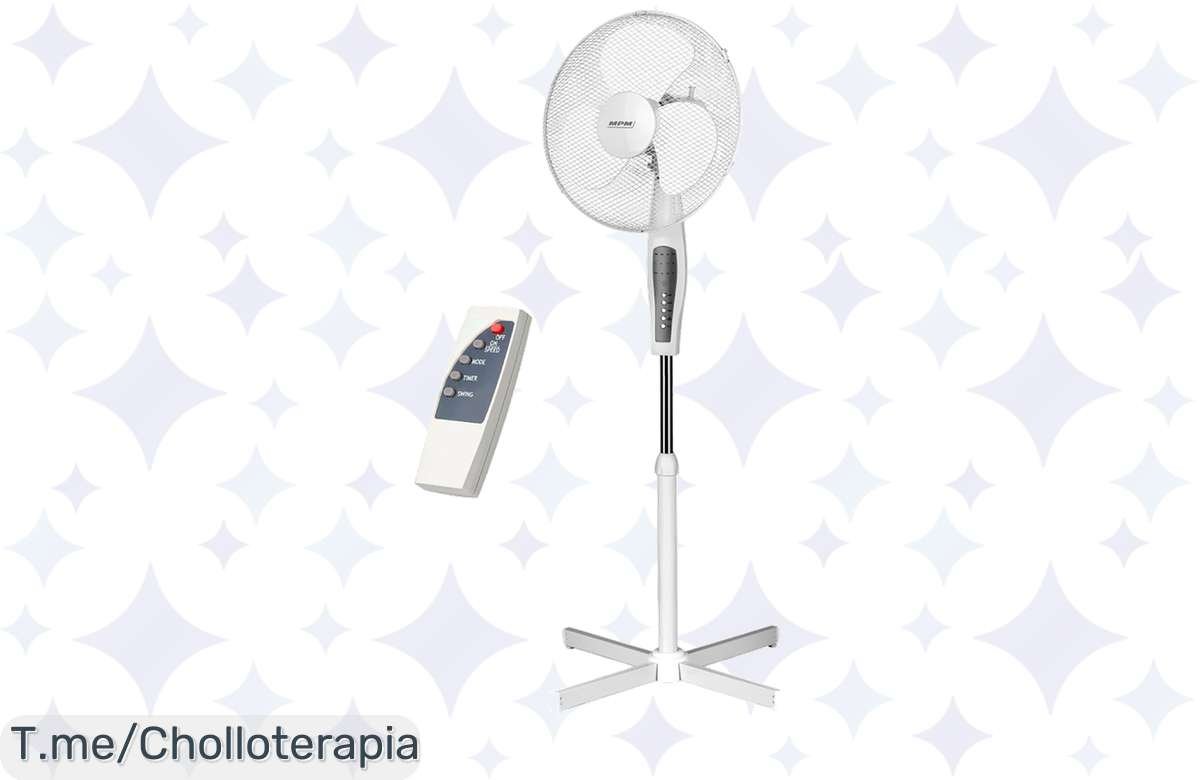 ¡Oferta de locura: Ventilador MPM MWP-19 a precio de risa!