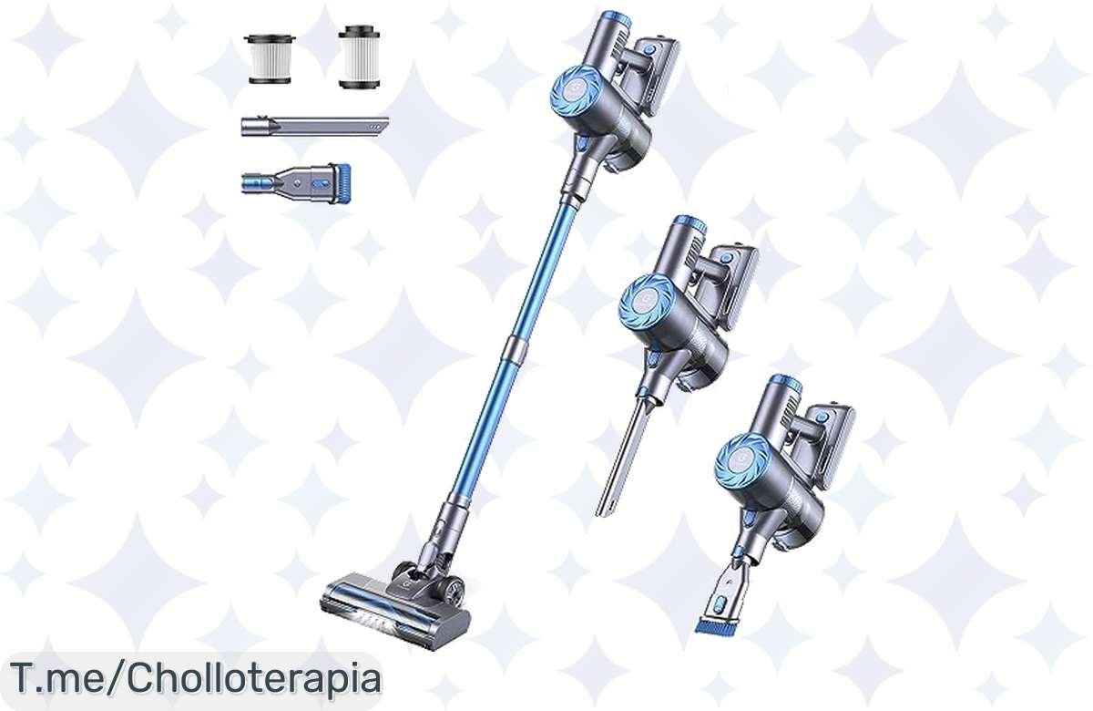 ¡Oferta del día! Aspiradora inalámbrica Greenote: ¡Potencia y autonomía sin límites!