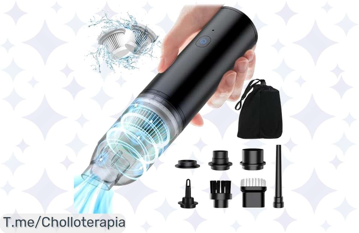 ¡Oferta exclusiva! Aprovecha ahora el 20% de descuento en este aspirador cilíndrico sin bolsa y con cable. ¡No te lo pierdas!