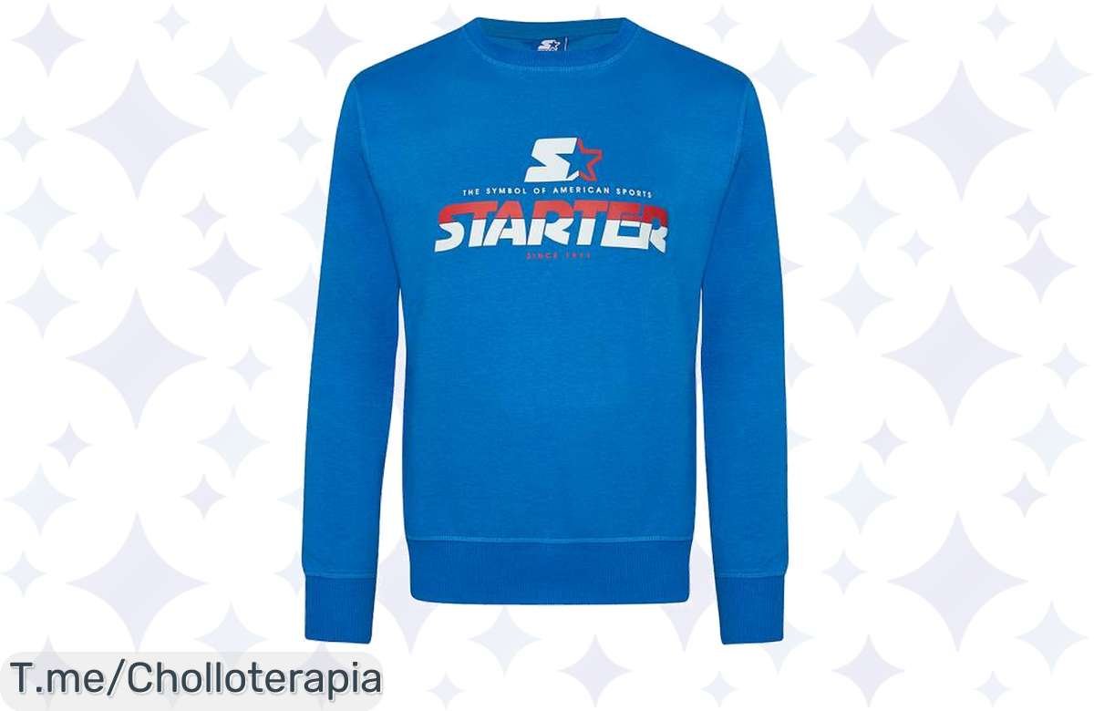 ¡Oferta explosiva en la sudadera STARTER Barber Hombre! ¡No te lo pierdas!
