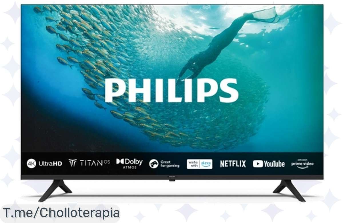 ¡Oferta flash: TV LED 55 Philips 4K por tiempo limitado a precio bomba!