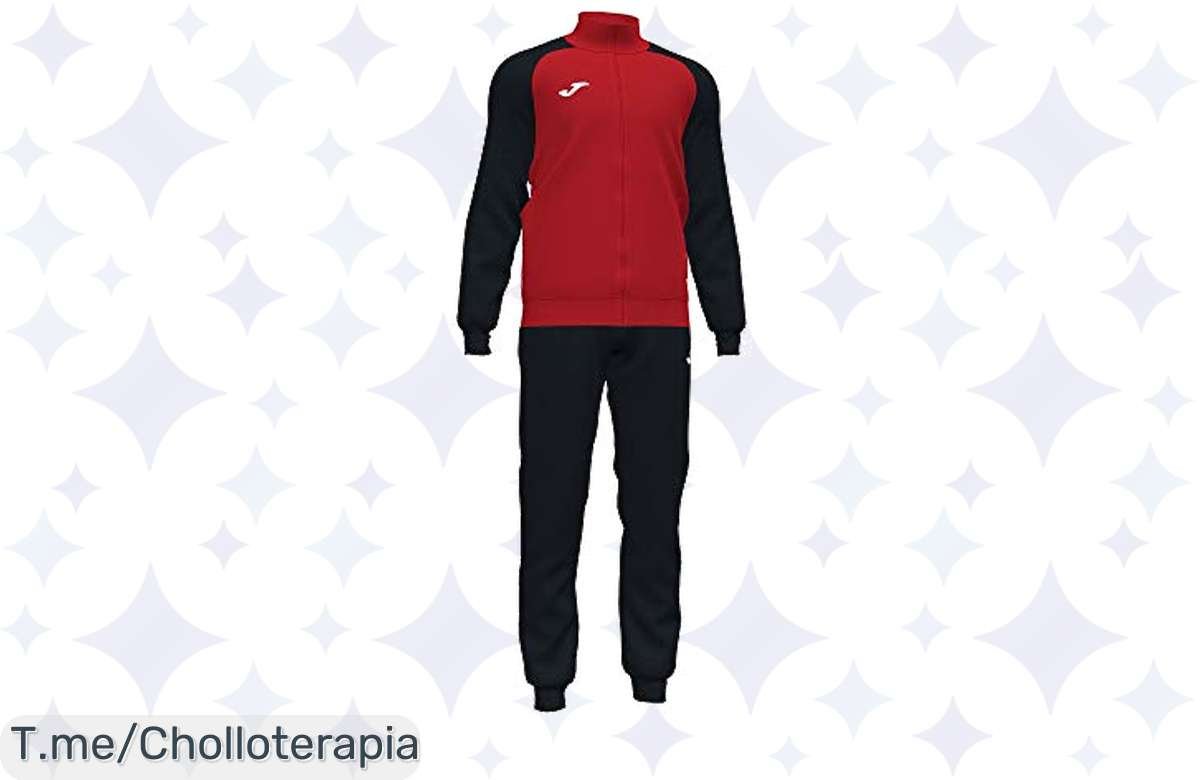 ¡Oferta increíble! Chándal Joma Academy IV Rojo-negro: calidad top a precio de ganga