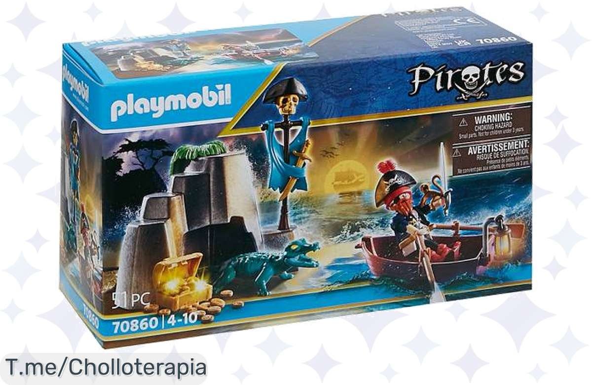 ¡Oferta insuperable! Aventura pirata PLAYMOBIL® a precio de risa—¡Corre!
