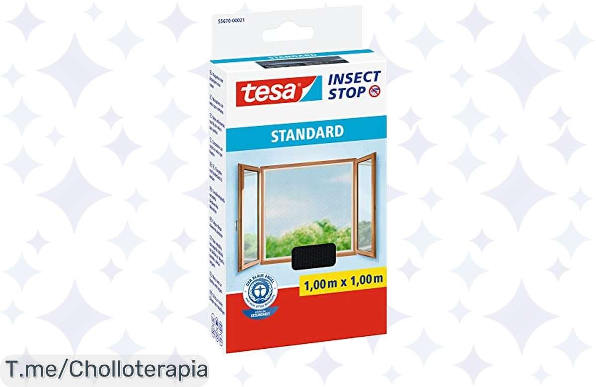 ¡Oferta irresistible! Malla mosquitera autoadhesiva para ventanas, ¡despídete de los mosquitos!