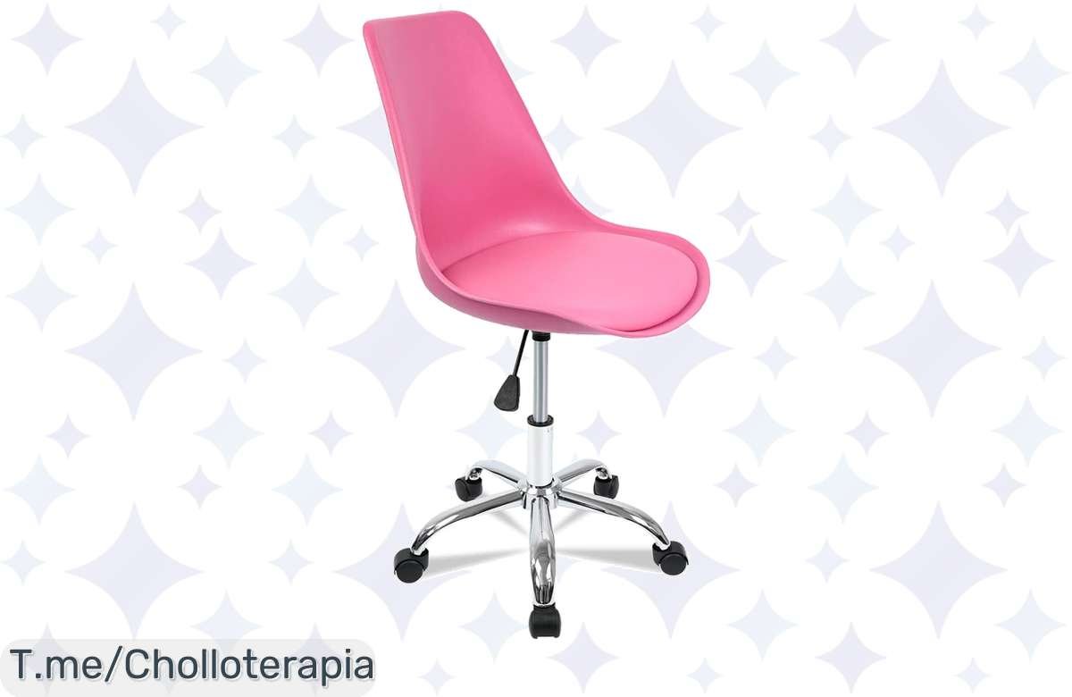 ¡Oferta limitada! Silla ergonómica sin reposabrazos a precio de locura