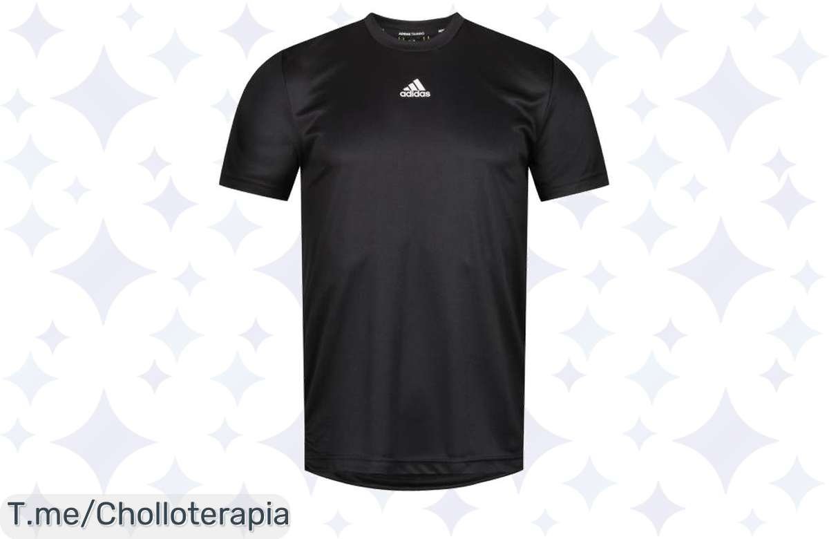 ¡Oferta loca! Camiseta adidas Aeroready Hit 3 Stripes tirada de precio.