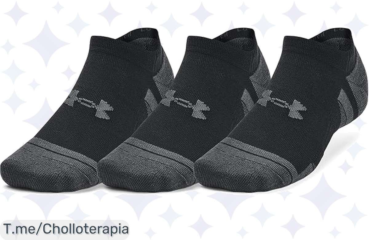 ¡Oferta loca! Consigue 3 pares de calcetines Under Armour baratísimos ¡No lo dejes pasar!
