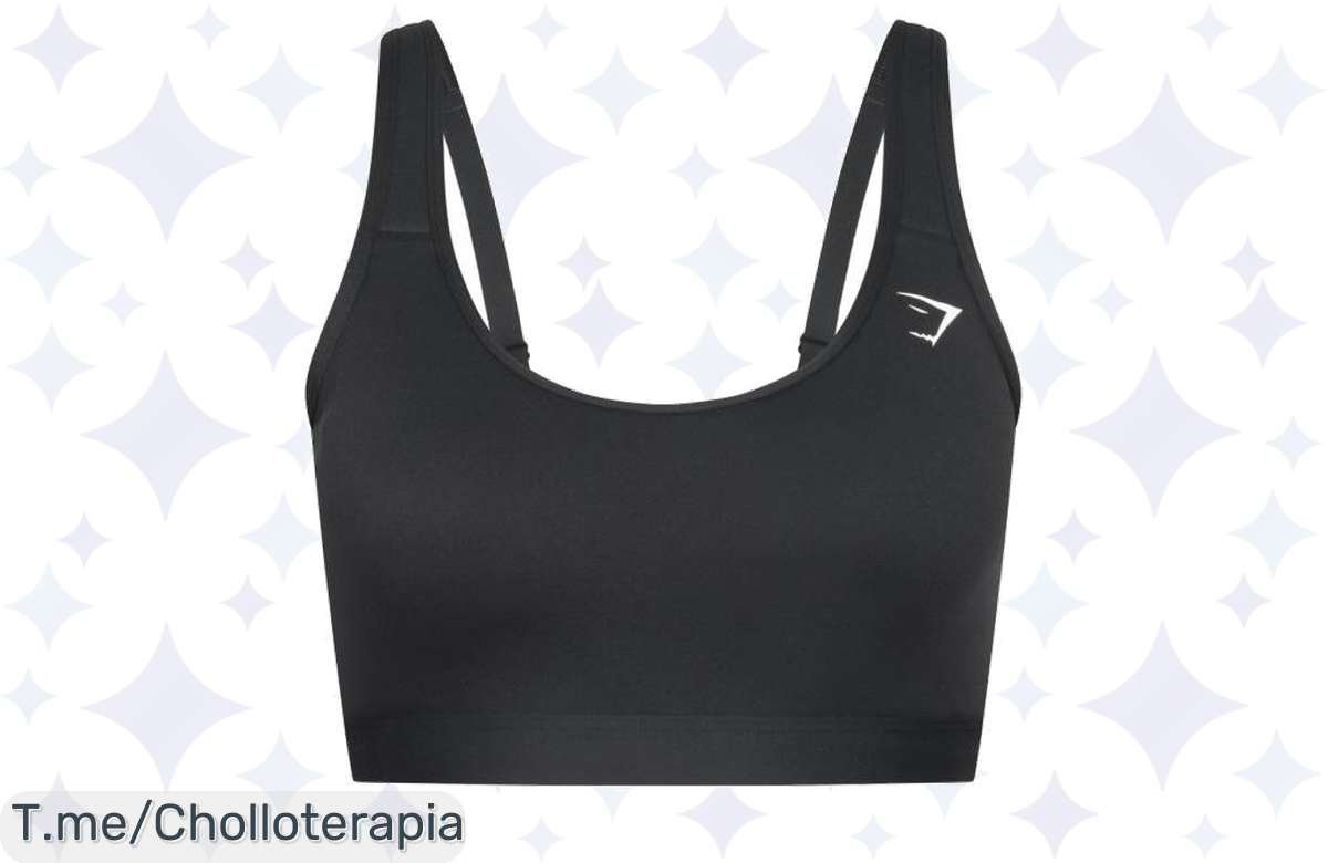 ¡Oferta loca! Sujetador Gymshark Scoop Neck, calidad top a precio de chiste, ¡atrápalo ya!
