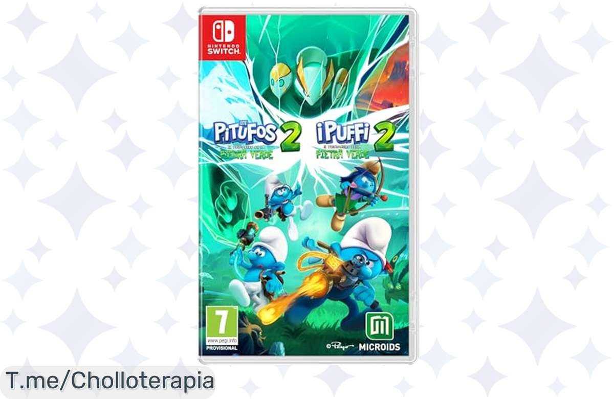 ¡Oferta loca para los peques! Los Pitufos 2 en Nintendo Switch: ¡No te lo pierdas!
