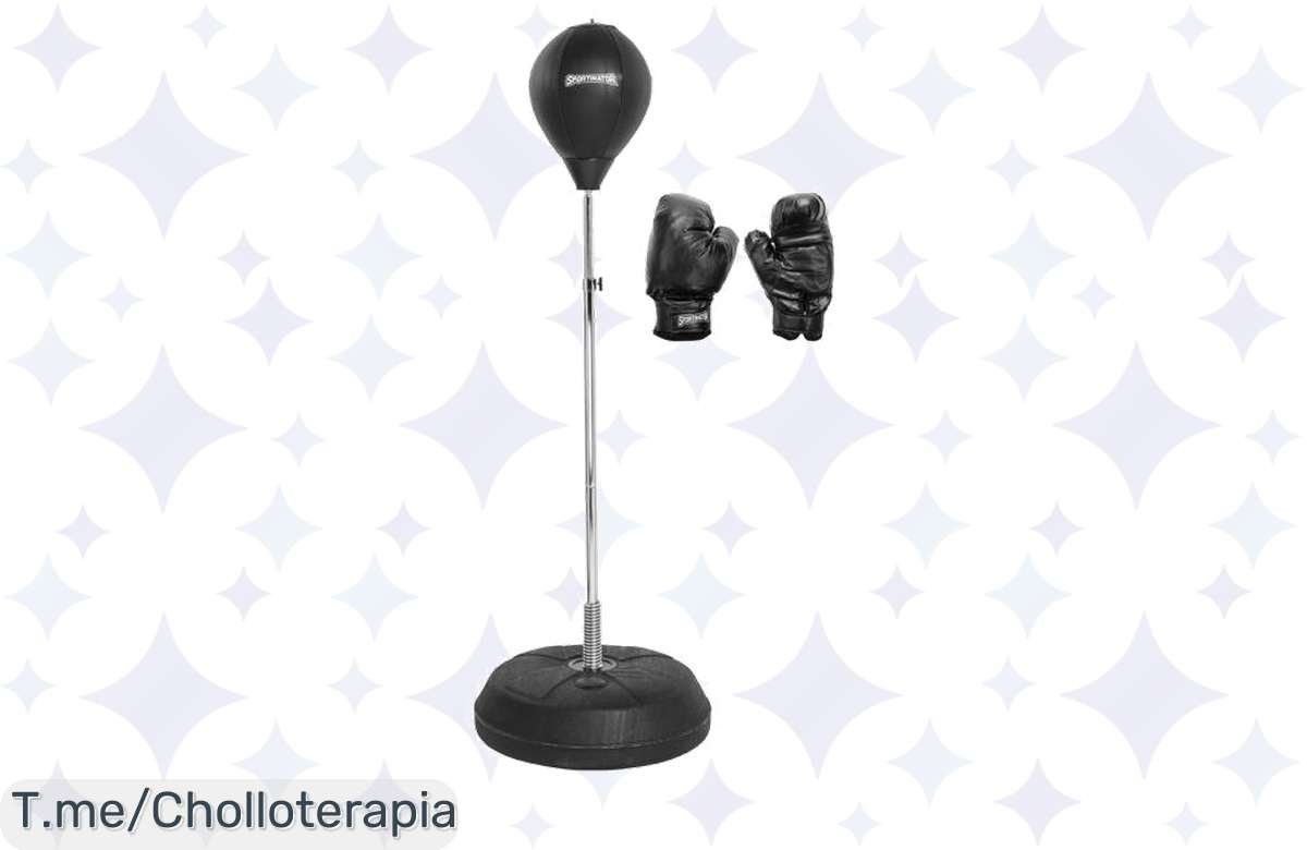 ¡Oferta que no podrás rechazar! SPORTINATOR Punchingball: tu nuevo entrenador de boxeo de pie