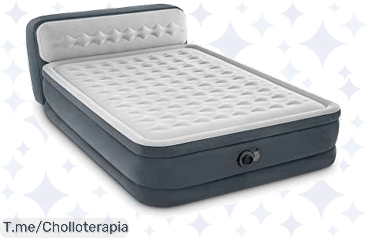 ¡Oferta relámpago! Colchón Intex DuraDream: Tu descanso de lujo en minutos a un precio insuperable