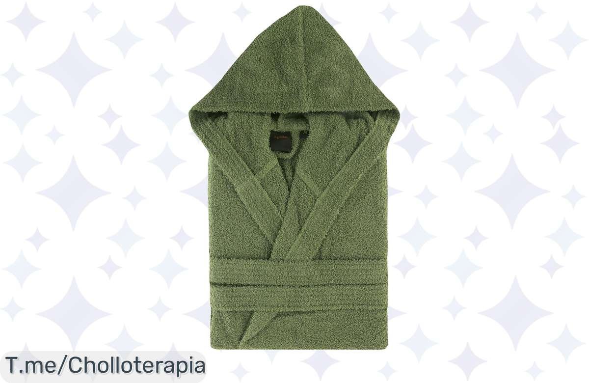 ¡Oferta relámpago en albornoz premium Novotextil! Compra ya antes de que se agote.