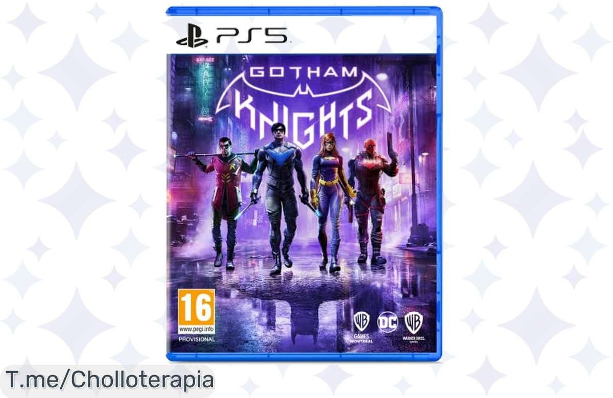 ¡Oferta única en Gotham Knights Standard Edition para PS5! ¡Aprovecha ya!