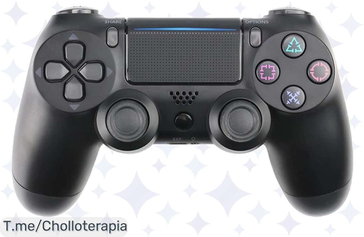 ¡Ofertón! Controlador Bluetooth para PS4 tirado de precio – ¡Atrápalo ya!