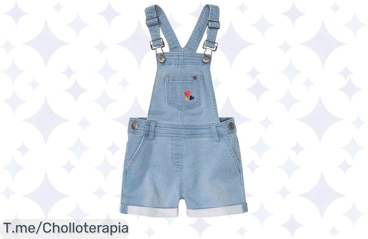 ¡Ofertón! Pantalones con peto infantil tirados de precio, ¡no te quedes sin el tuyo!