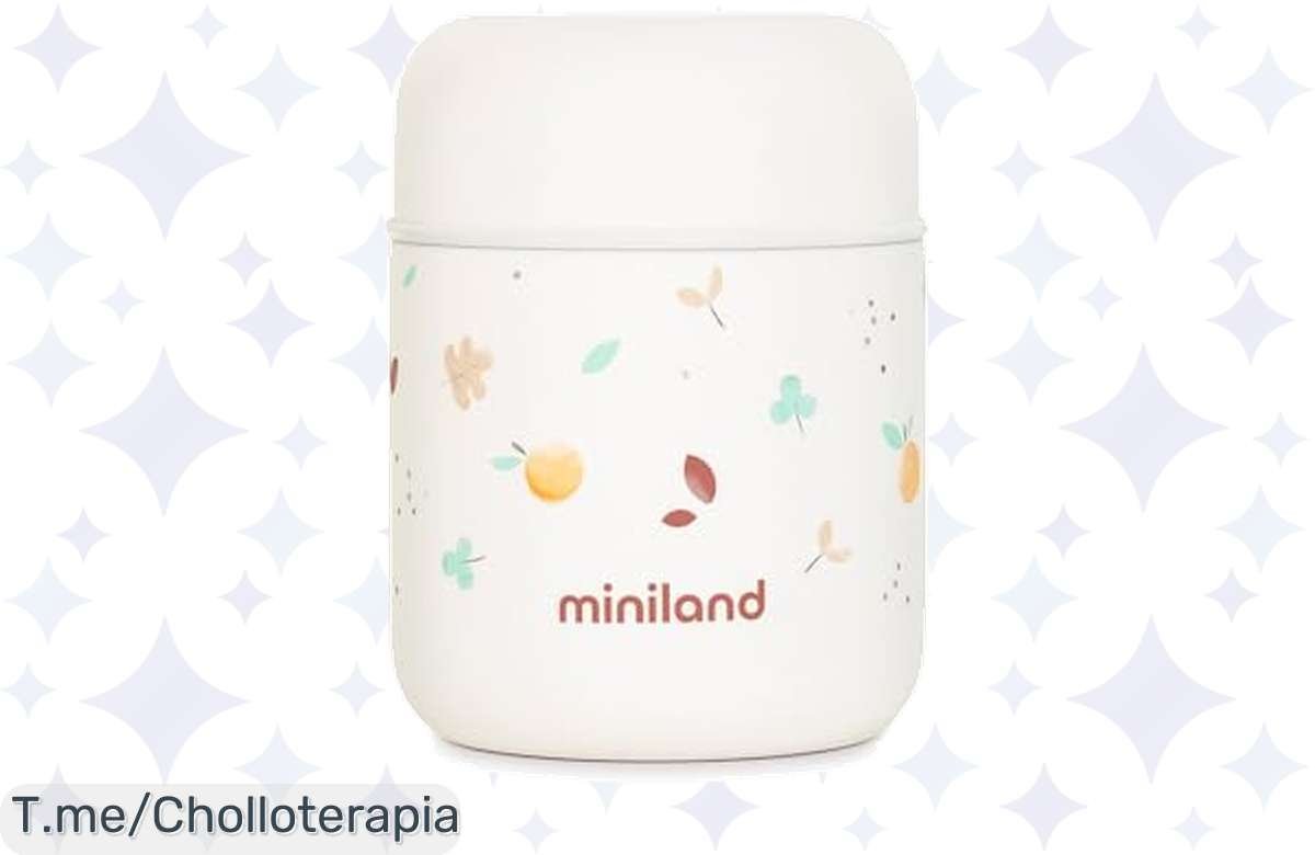 ¡Ofertón Termo Miniland: Comida de bebé perfecta 12 horas!