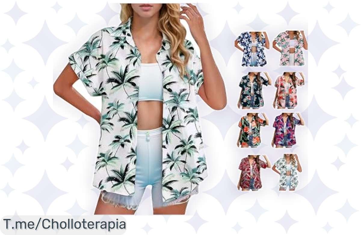 ¡Ofertón de verano: Camisas Hawaianas con estampados épicos al 50%!