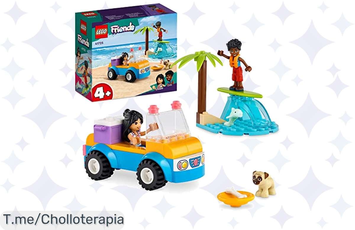 ¡Ofertón en LEGO Friends! Buggy Playero para Aventuras sin Límite ¡Corre que Vuelan!