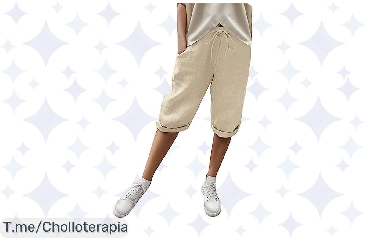 ¡Pantalones Cortos para Mujer 2024! Más Cómodos, Transpirables y con Bolsillos Grandes ¡Corre por los tuyos!