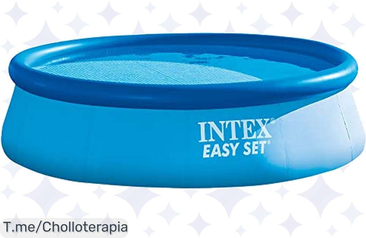 ¡Piscina gigante de 5.621 litros a precio de ganga! Montaje super rápido en 10 minutos.