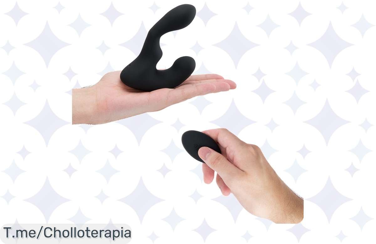 – ¡Potencia tu placer con Luke, el estimulador de próstata con movimientos únicos!