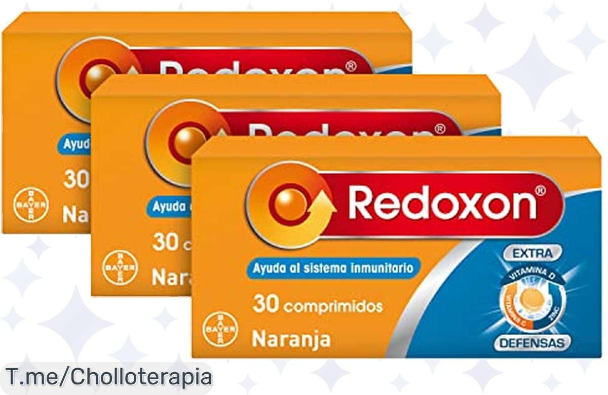 ¡Potencia tu salud con Redoxon Extra Defensas! 90 tabletas a precio de locura.