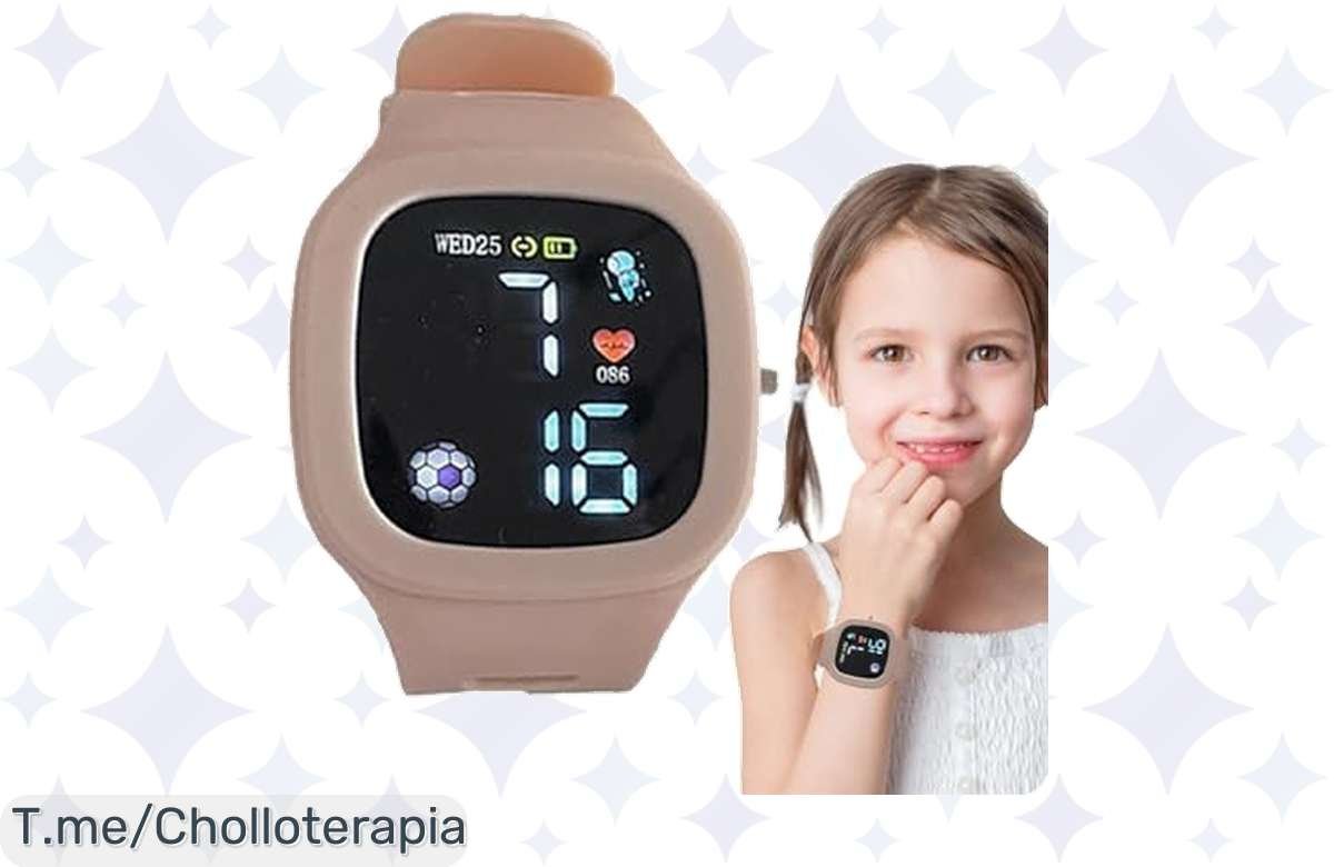 ¡Reloj Digital para Niños a Precios Ridículos! ¡Diseños Chulos y Superfuncionales!