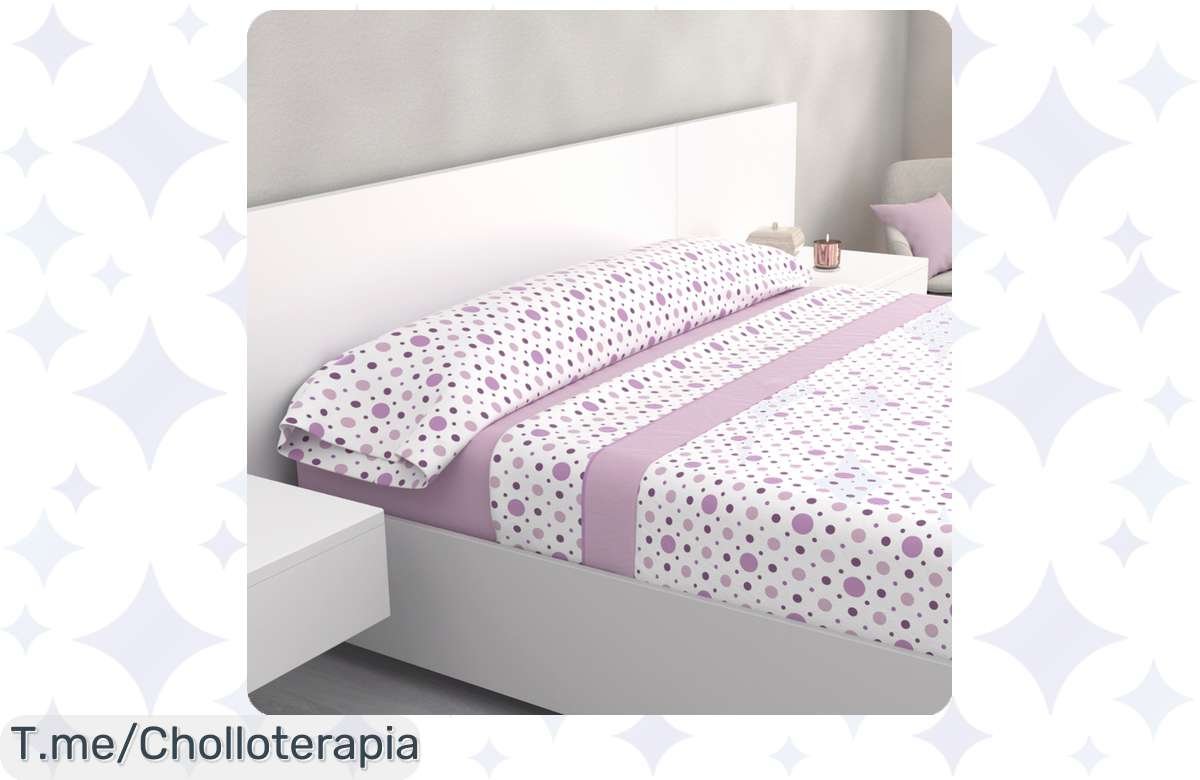 ¡Renueva tu cama con estas sábanas de verano! ¡Imperdible oferta!