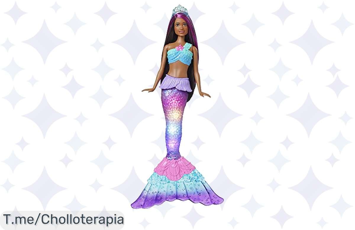 ¡Renueva tu colección con la Muñeca Barbie Dreamtopia Brooklyn Sirena a precio de infarto!