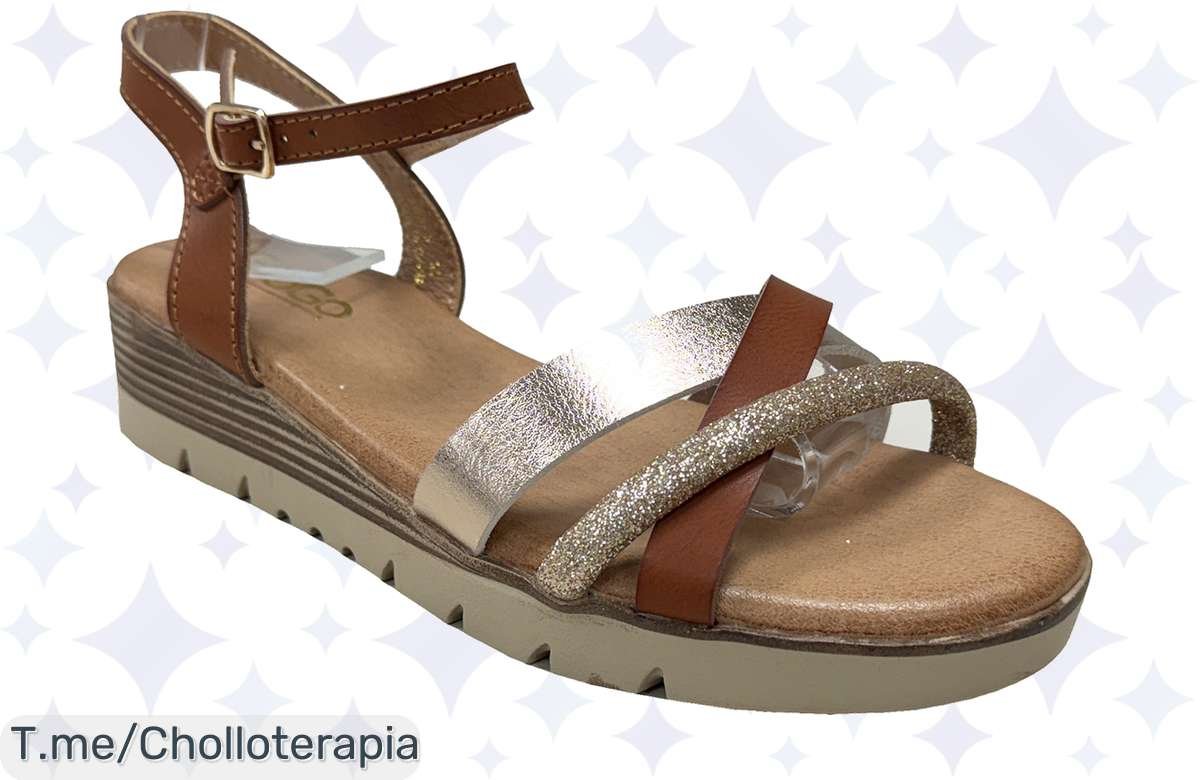 ¡Sandalias Casual para Mujer con Brillantes a Precio de Risa – Corre que Vuelan!