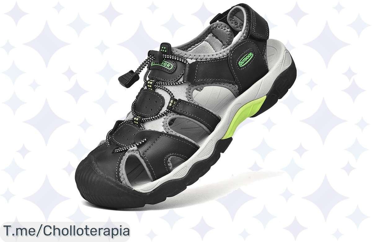 ¡Sandalias de cuero súper frescas para tus aventuras playeras y de montaña!