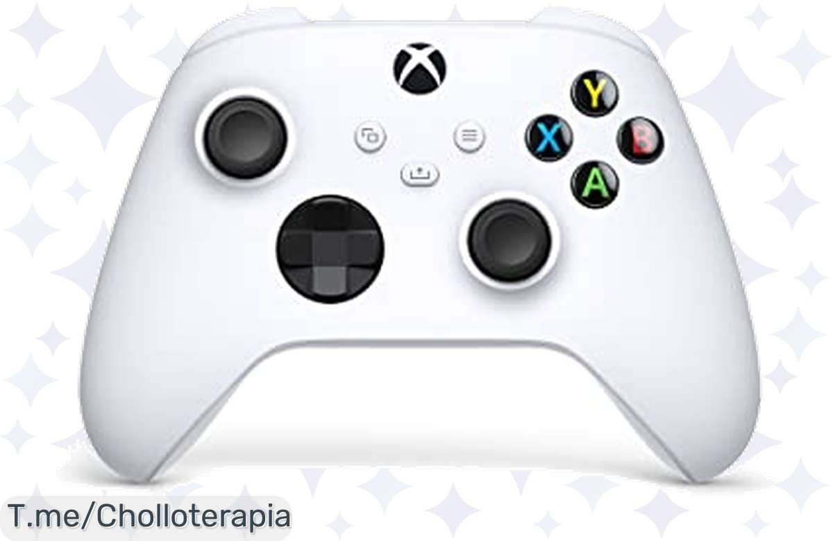 ¡Siente la emoción de jugar con el Xbox Wireless Controller en Blanco Robot a precio de infarto!