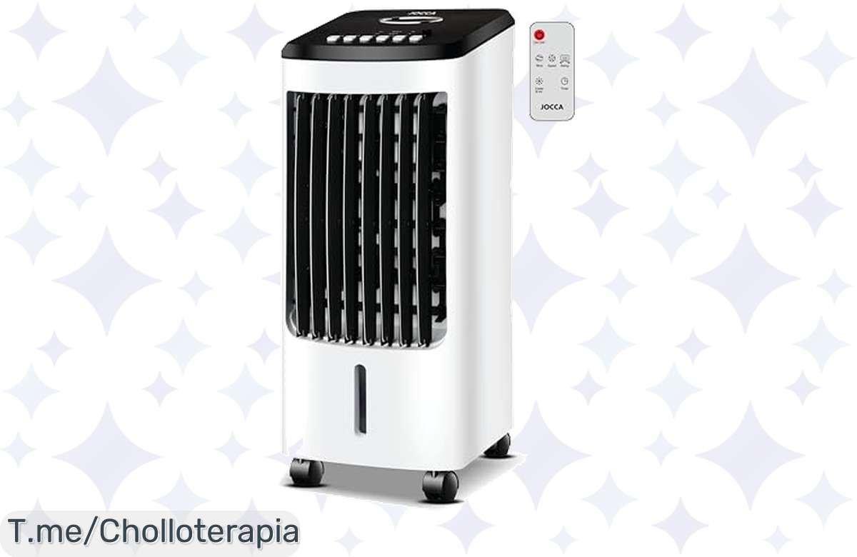 ¡Solo Hoy! Climatizador JOCCA a Precio Ridículo, Ahorra y Duerme Fresco